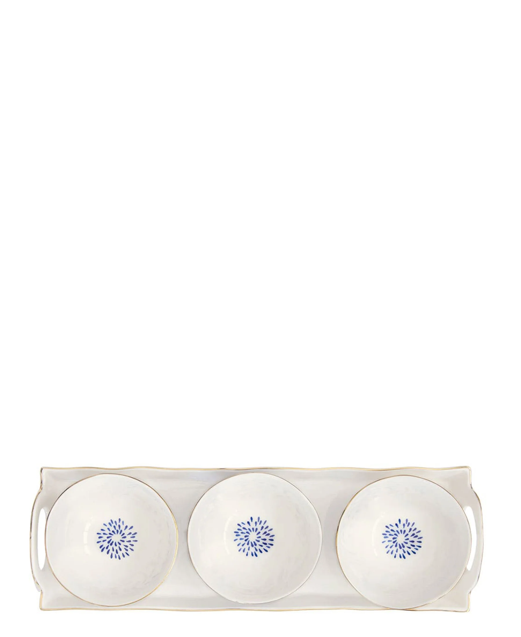 Easy Life Set of 3 Porcelain Bowls 10cm - White