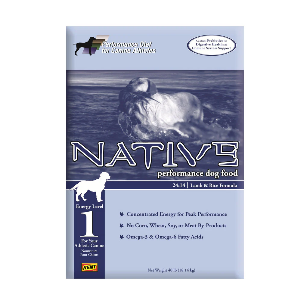 Kent Native® Lamb Meal & Rice Formula Level 1 Dog Food 40 Lbs
