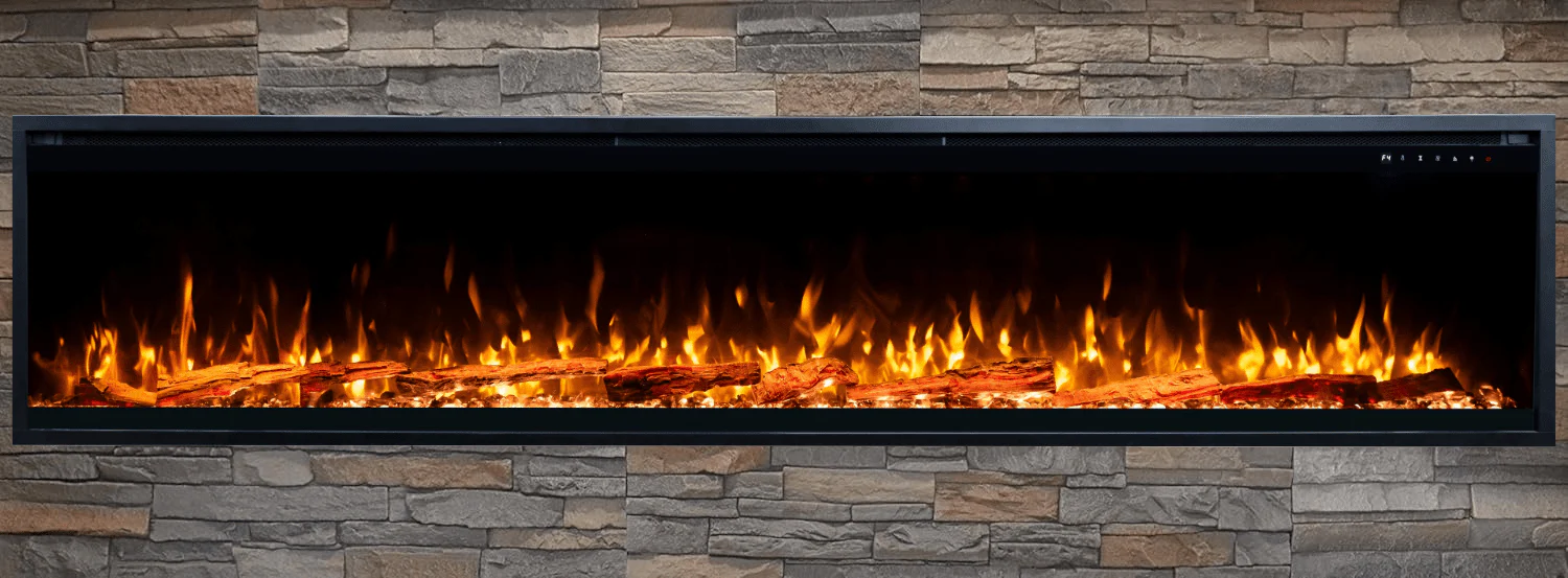 Sideline Elite Pro 100-inch Smart Electric Fireplace 80063