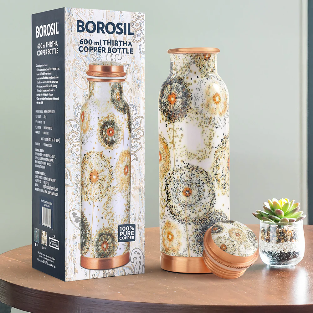 Thirtha-Vesta Copper Bottle