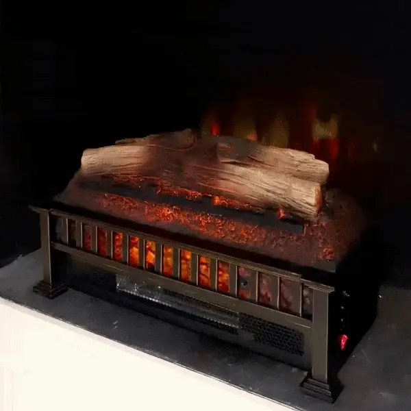 Country Living 23-in Infrared Electric Fireplace Log Set