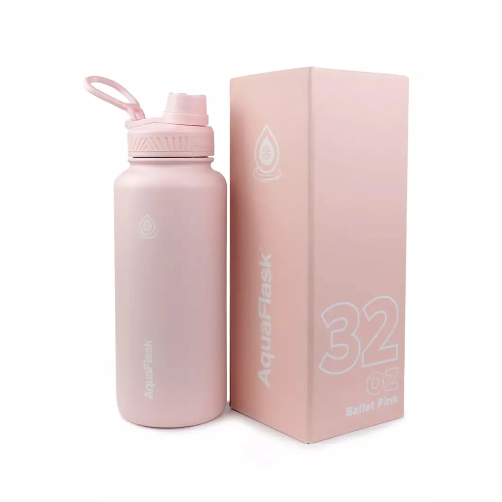Aquaflask 950ml Flask Ballet Pink