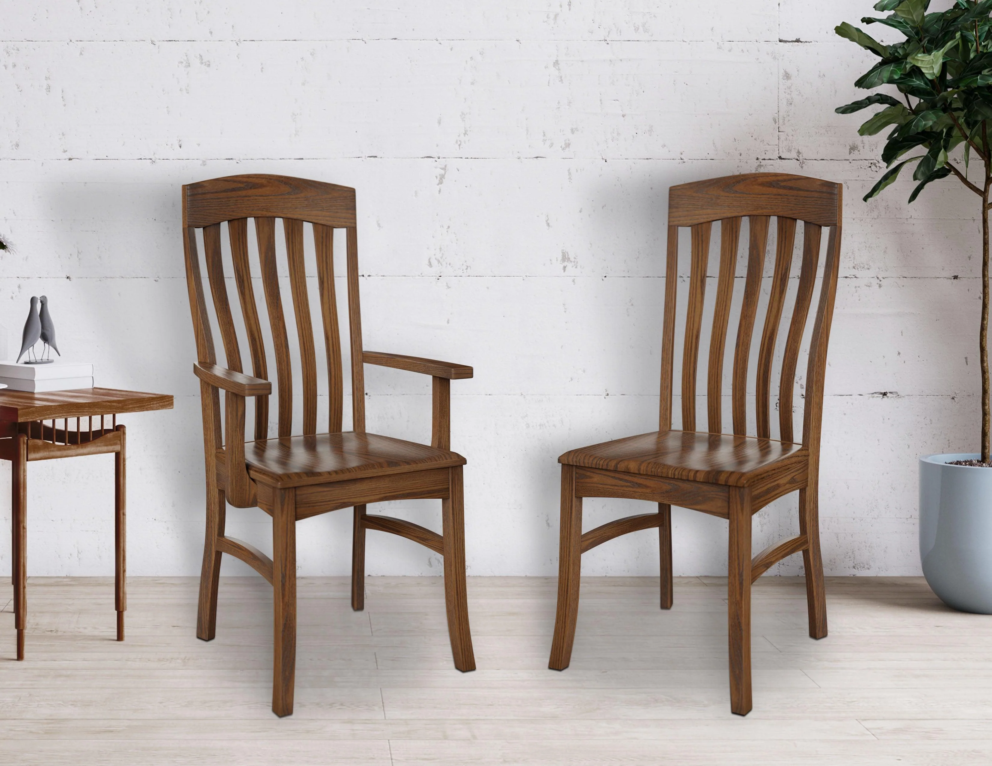 Amish Curry Dining Chair