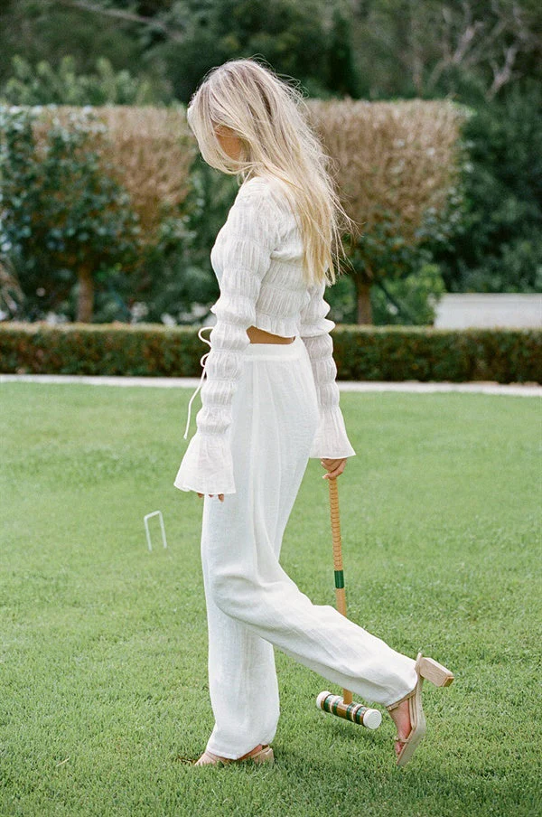 SAMPLE-Coconut Scrunch Top