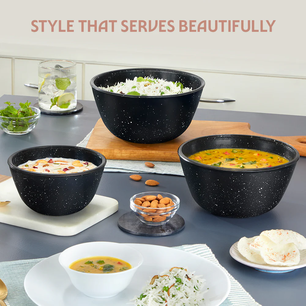 Colors Pebble Black Bowl