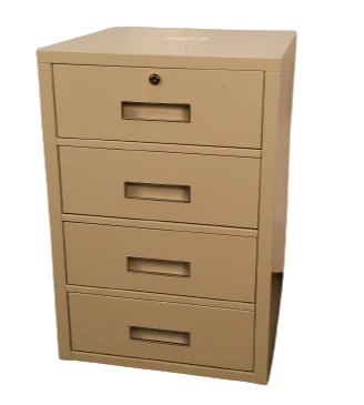 Fenco 608 Goldline Lowboy Pedestal Unit with 4 Box Drawers (Top 2 Locking Drawers)