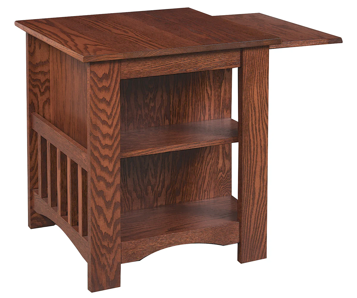Amish Combo End Table