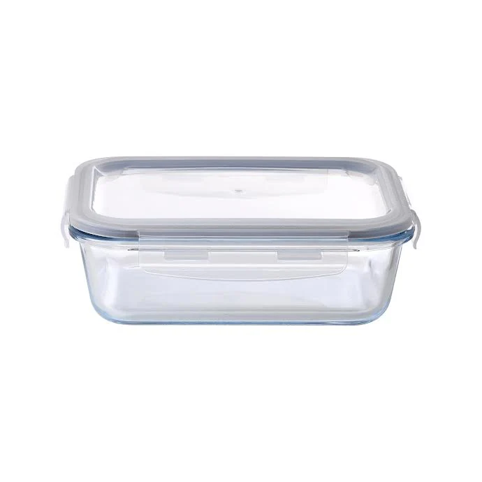 CH 1040ml Glass Lunch Box Clear