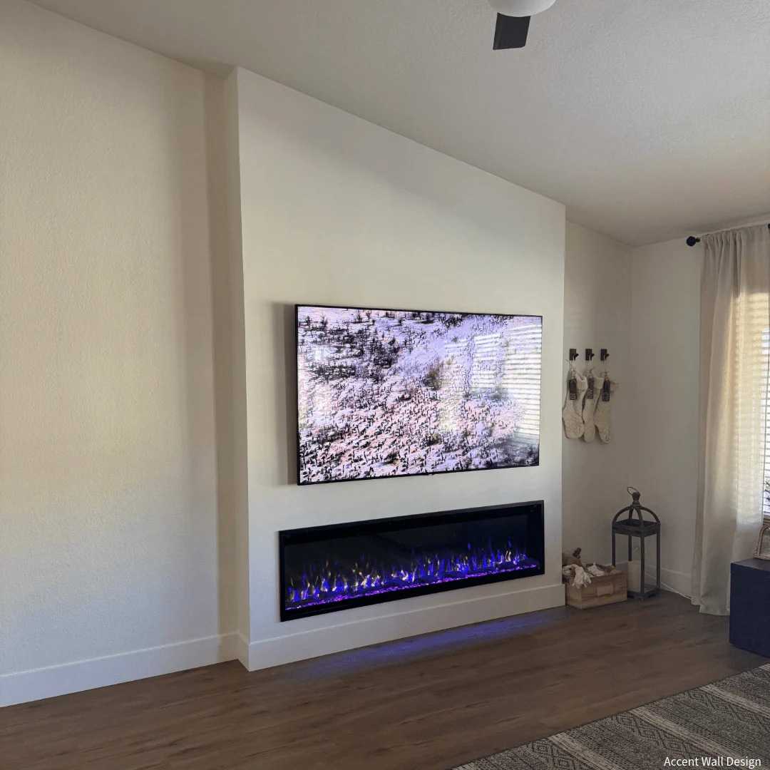 Sideline Elite Pro 72-inch Smart Electric Fireplace 80059