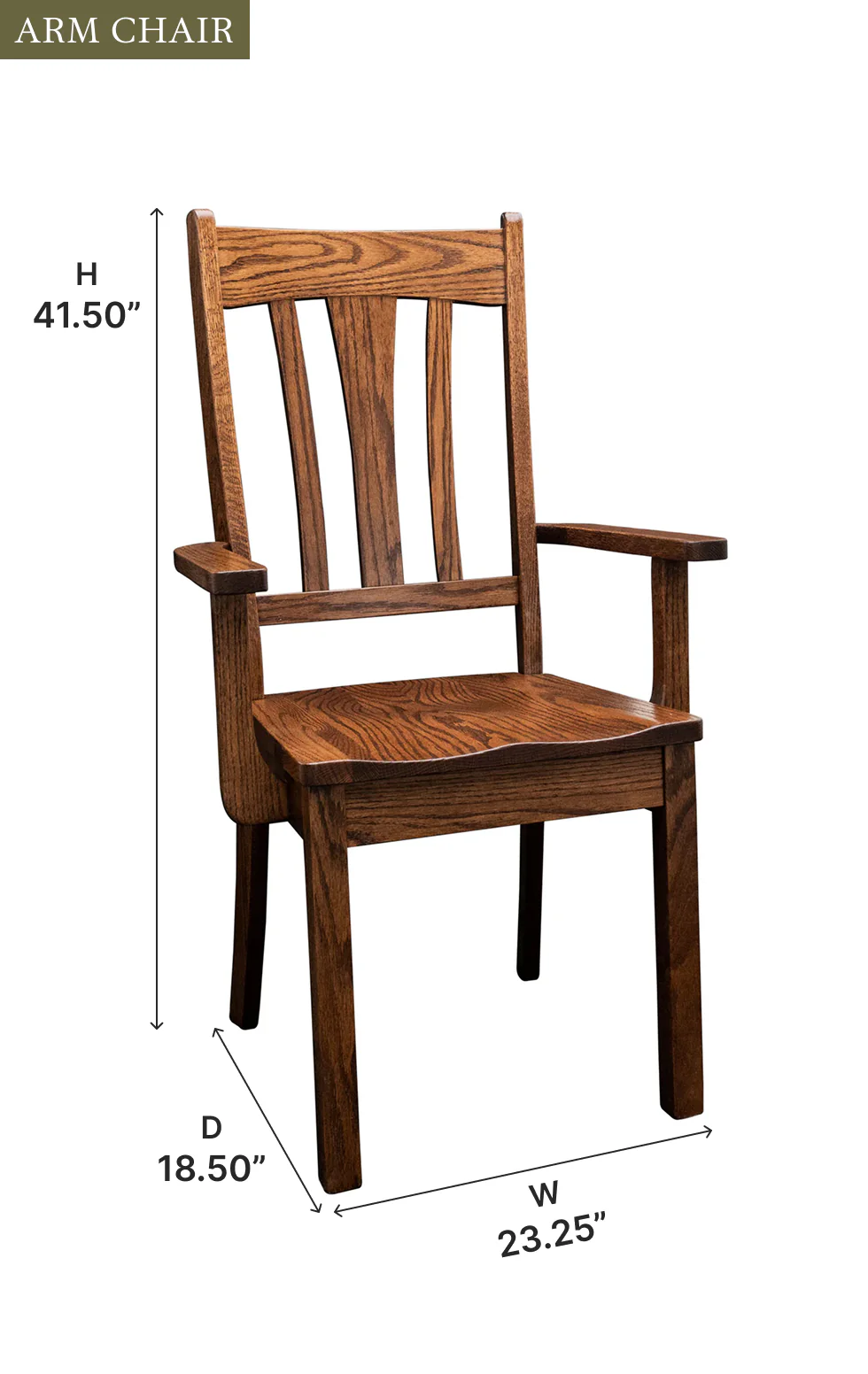 Amish Mondovi Dining Chair