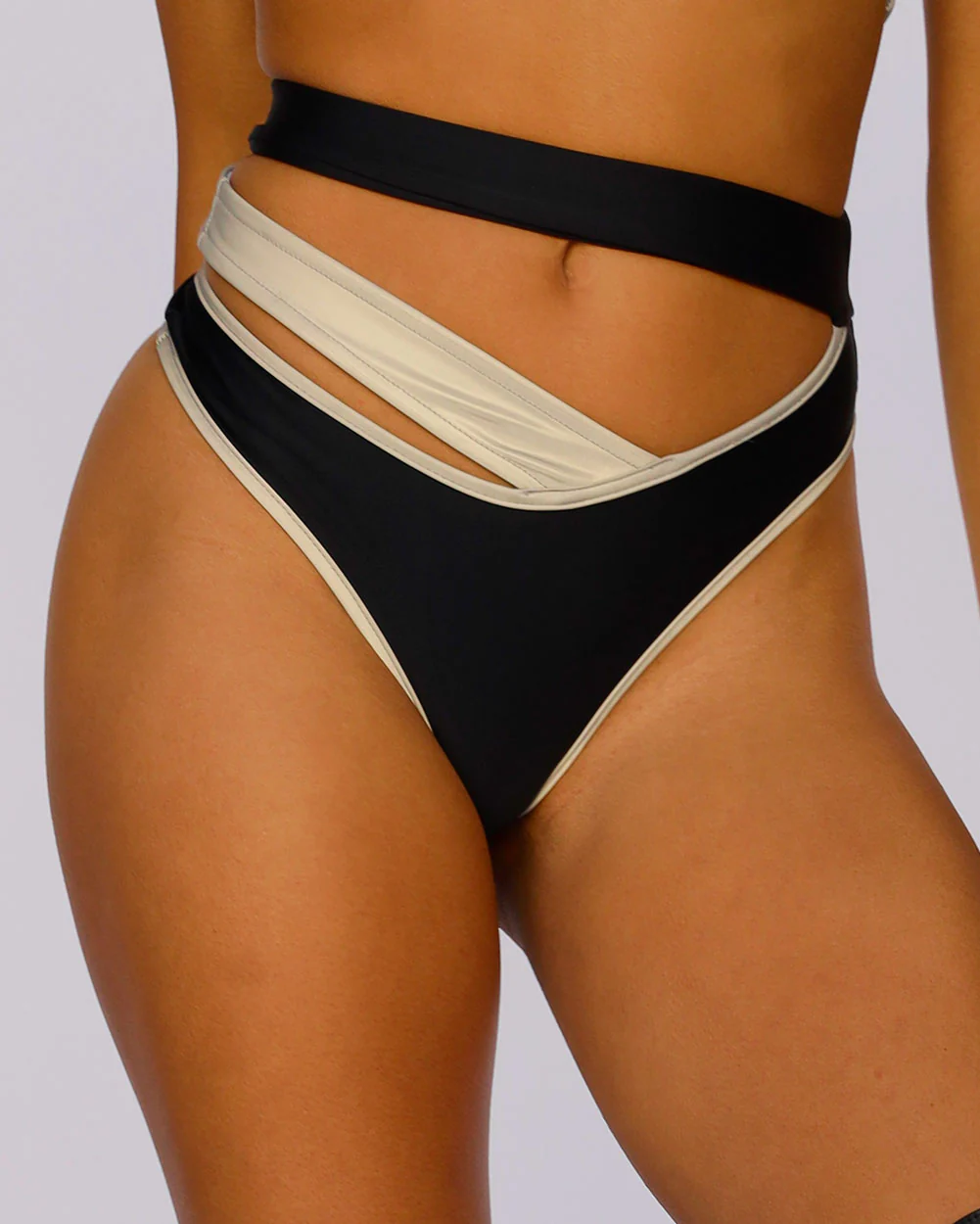 Backstage Baddie Reflective Cutout Bottoms