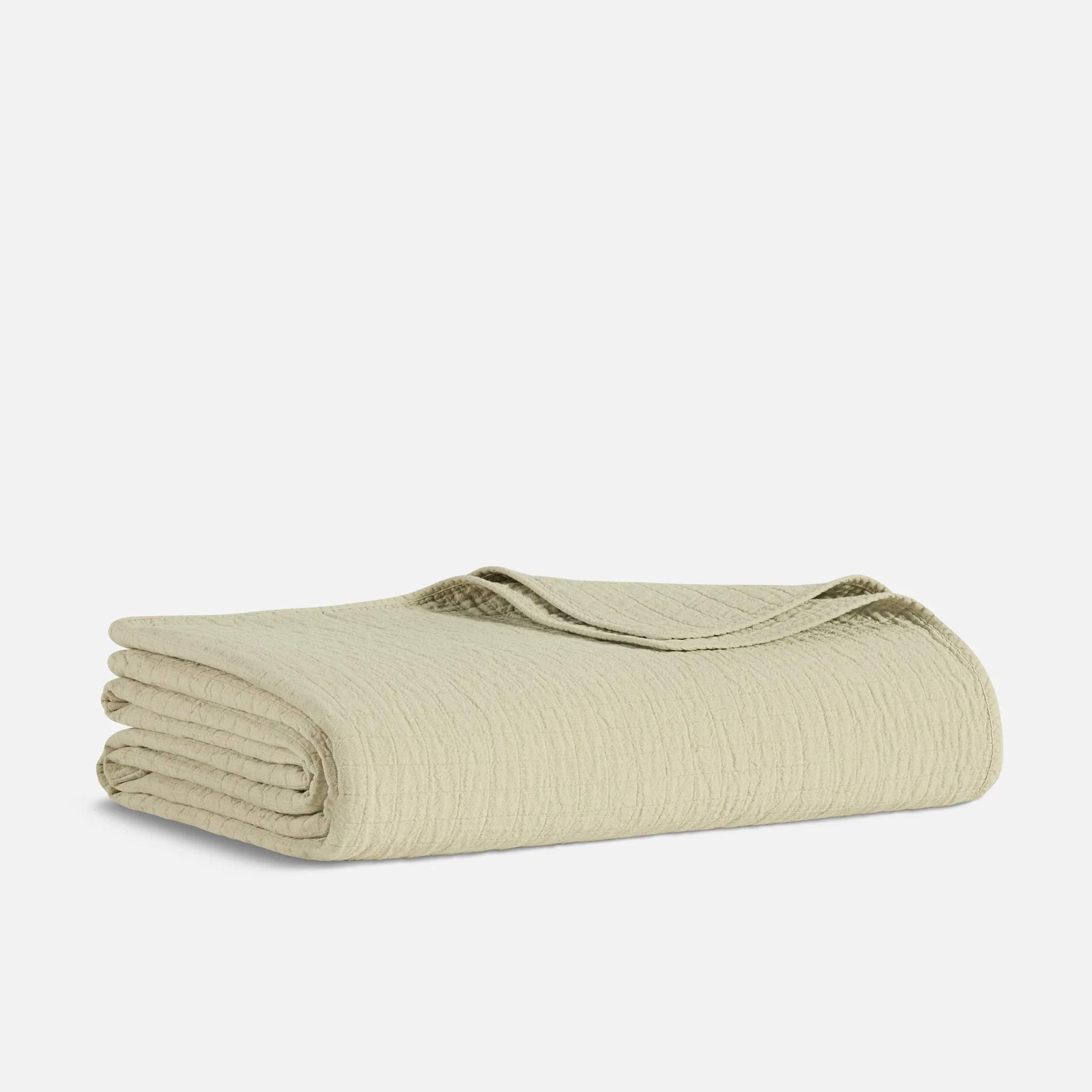 Lightweight Grid Cotton Bed Blanket - Last Call