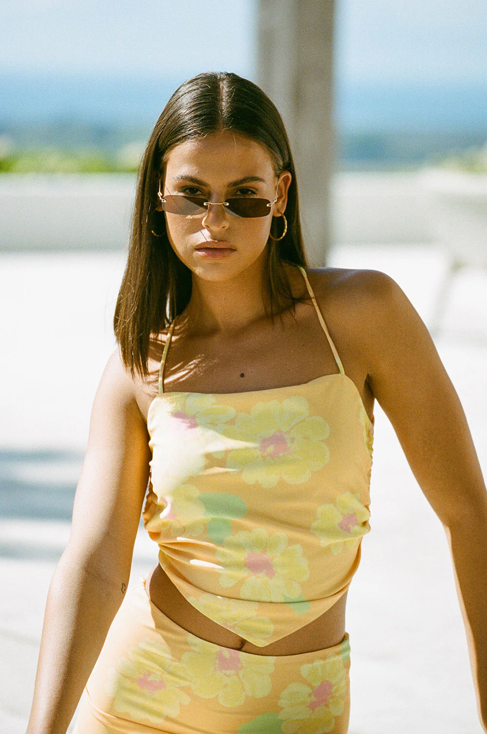 SAMPLE-Dalton Scarf Top