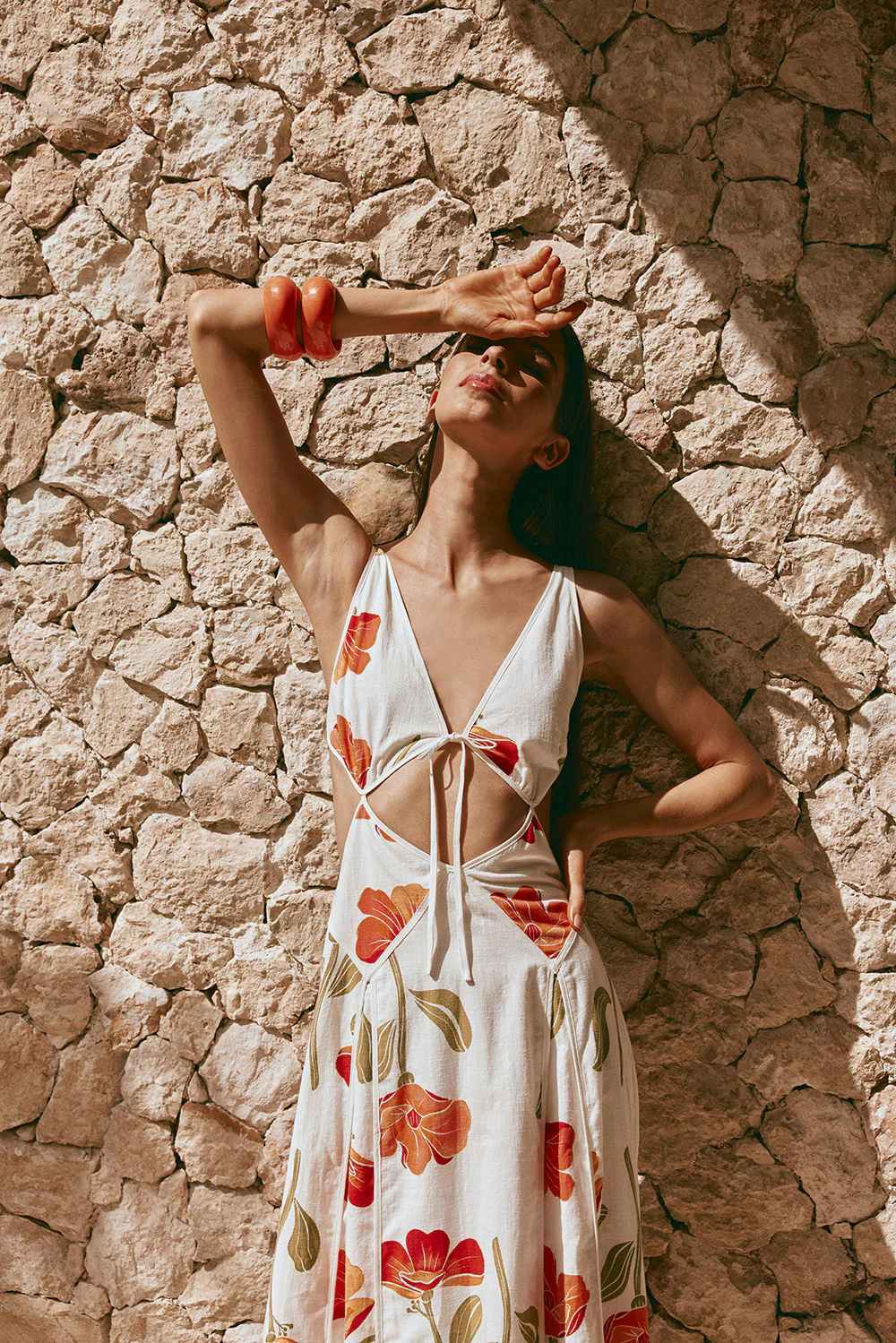 SAMPLE-Eliska Dress - Poppy