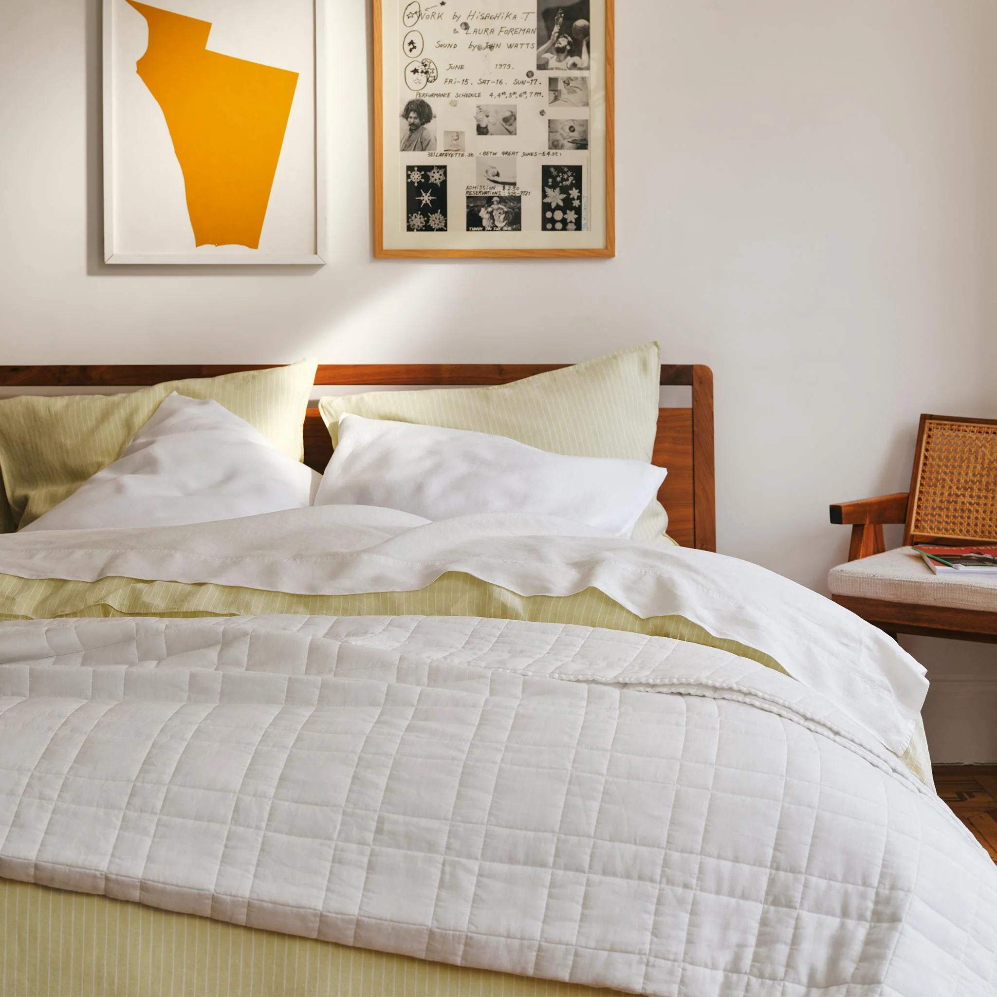 Washed European Linen Pillowcase Set