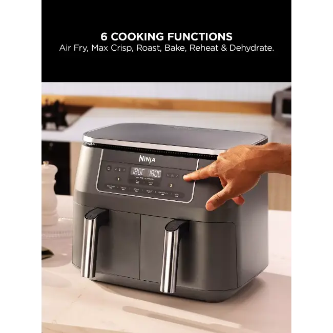 Ninja 6-in-1 Dual Zone Air Fryer 鈥?7.6 L | DZ300UK