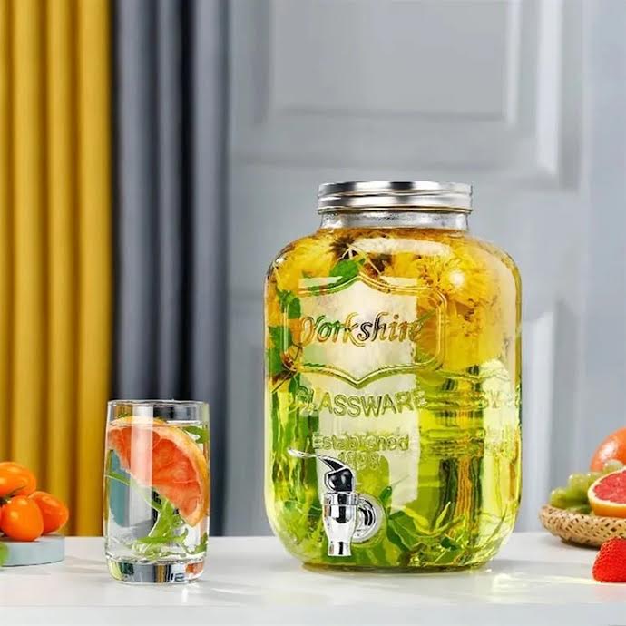 CH 5lt Beverage Dispenser with Tap Clear