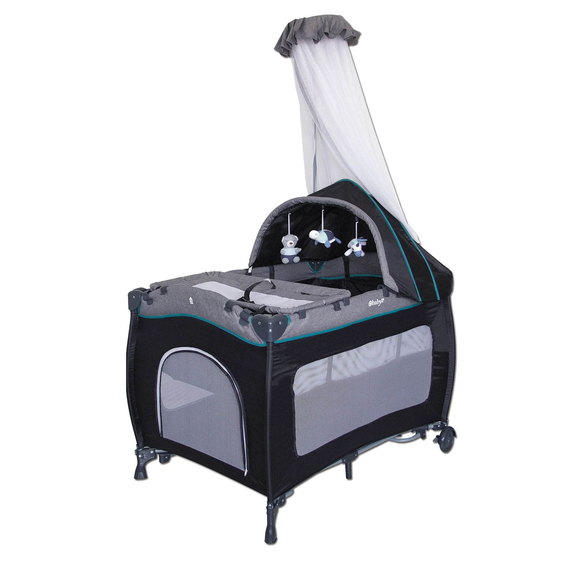 Cuna Corral Sally Eb716 Ebaby Celeste