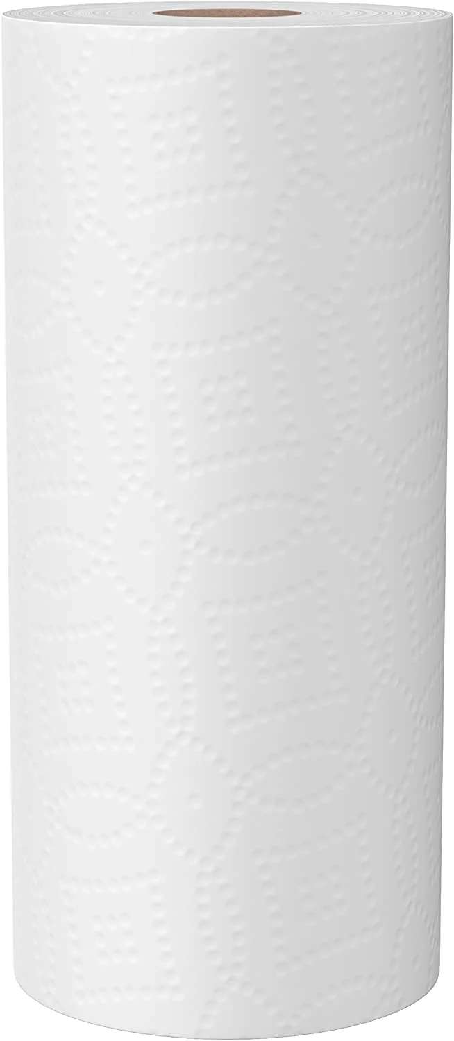 Paper Towels, 100% Recycled Paper, 2-ply, 8 Count, Pack of 4