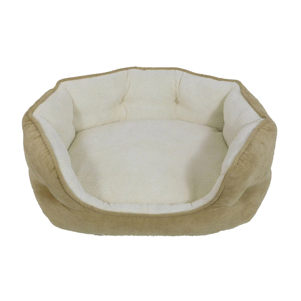 Arlee Pet Products OrthoLux™ Hudson Ortho Cozy Dog Bed Sand 34 X 27 X 11.5 Inch