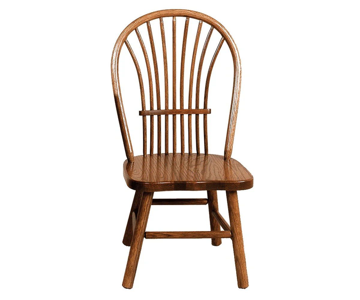 Amish Bow Sheaf Childs Side Chair