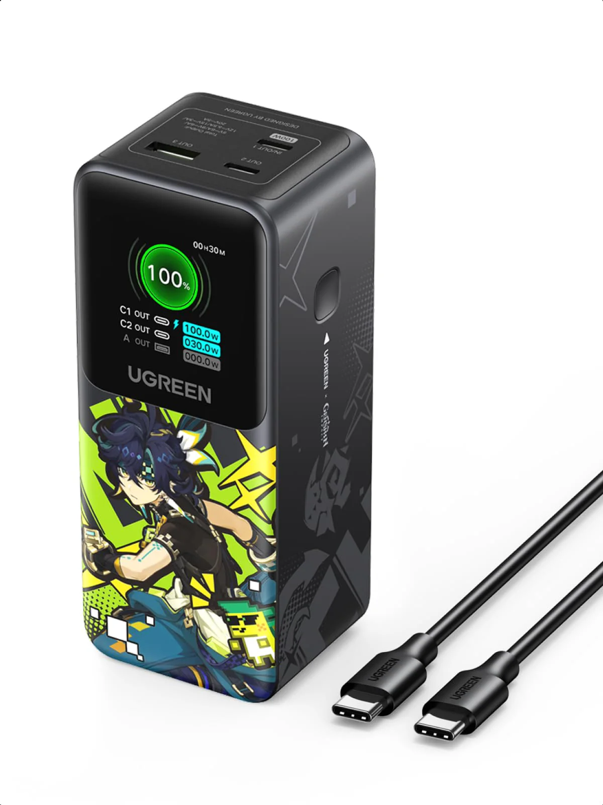 UGREEN Nexode Powerbank Genshin Impact Edition