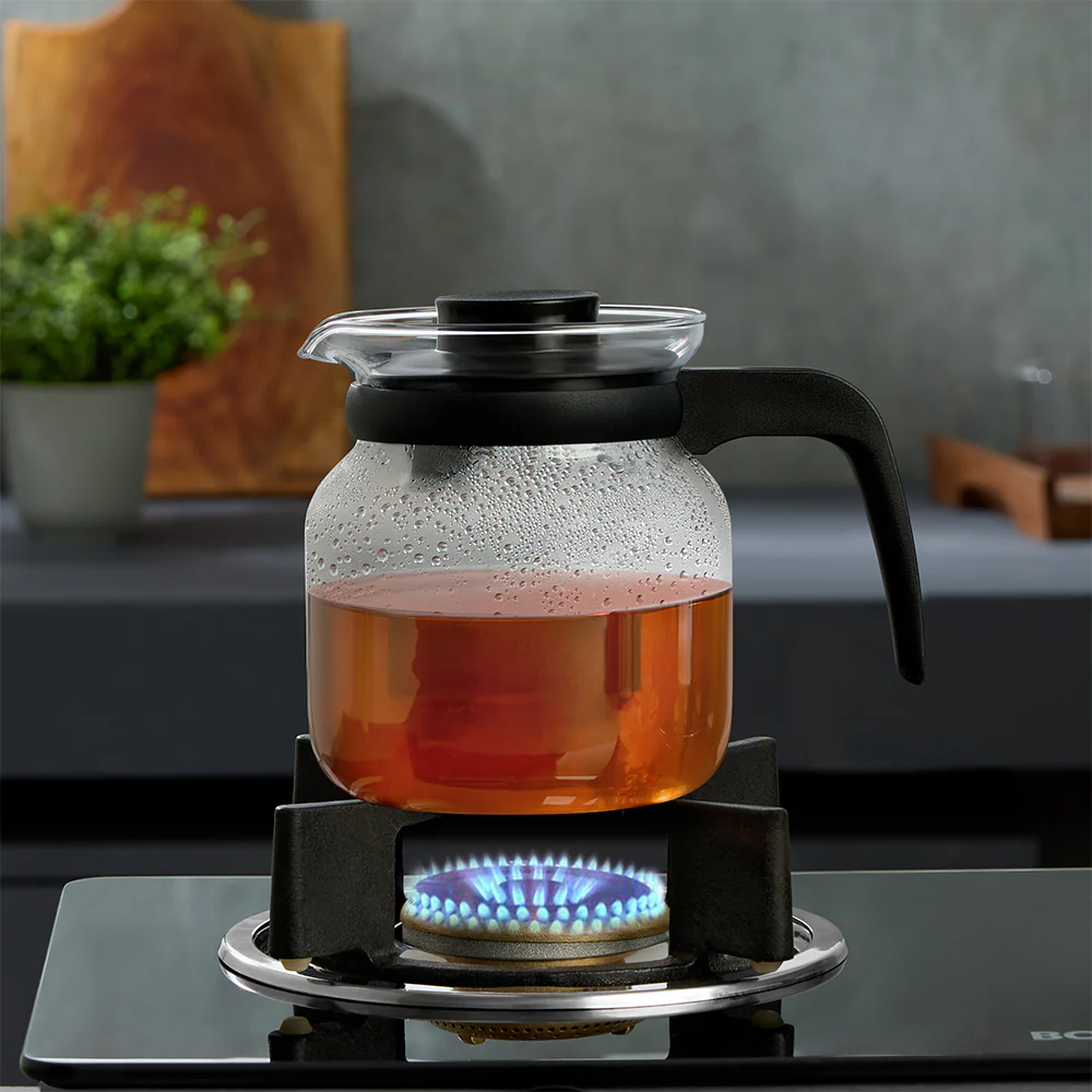 Borosil Carafe w Inbuilt Strainer, 1L