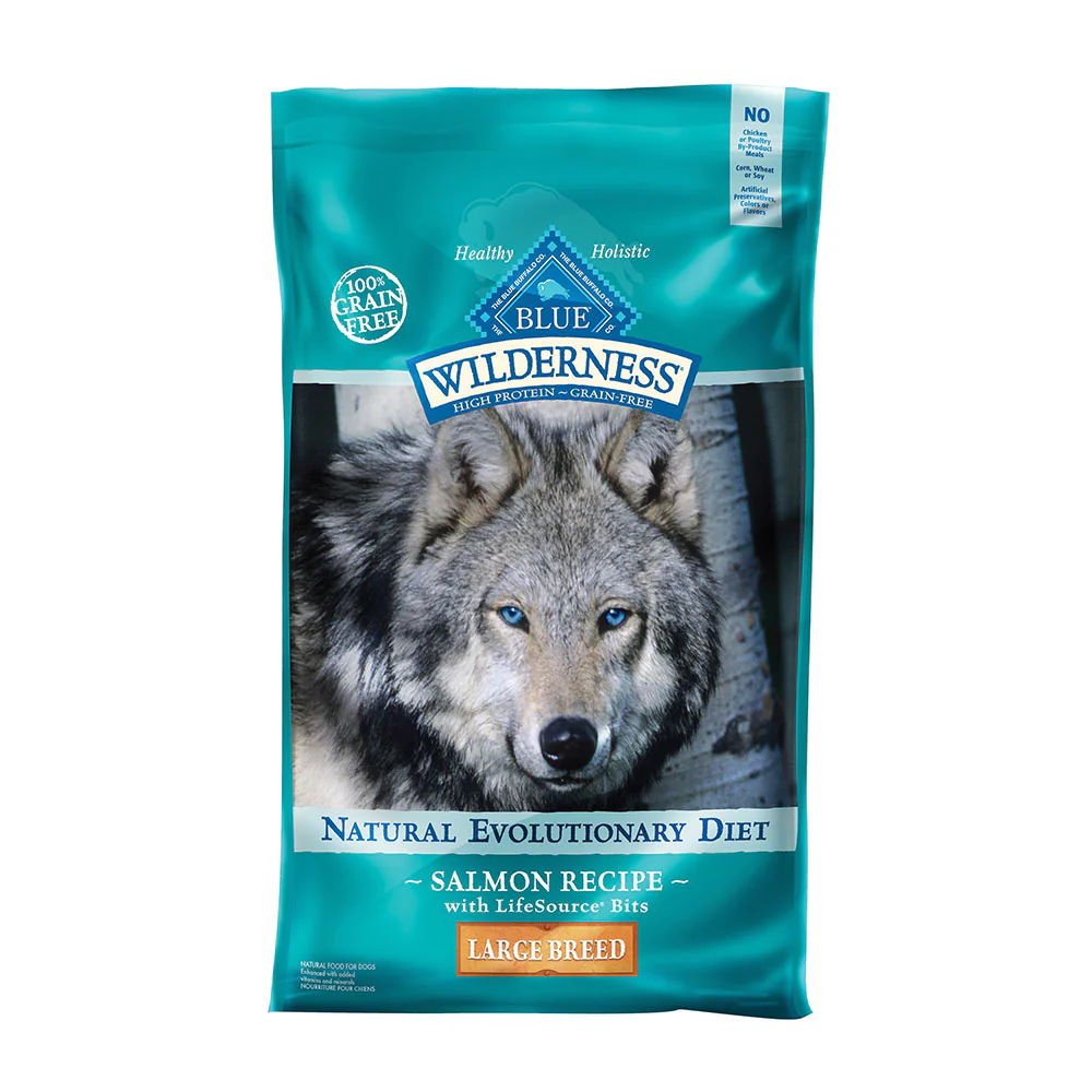 Blue Buffalo® Wilderness™ Nature's Evolutionary Diet Grain Free Salmon Large Breed Adult Dog Food 24 Lbs