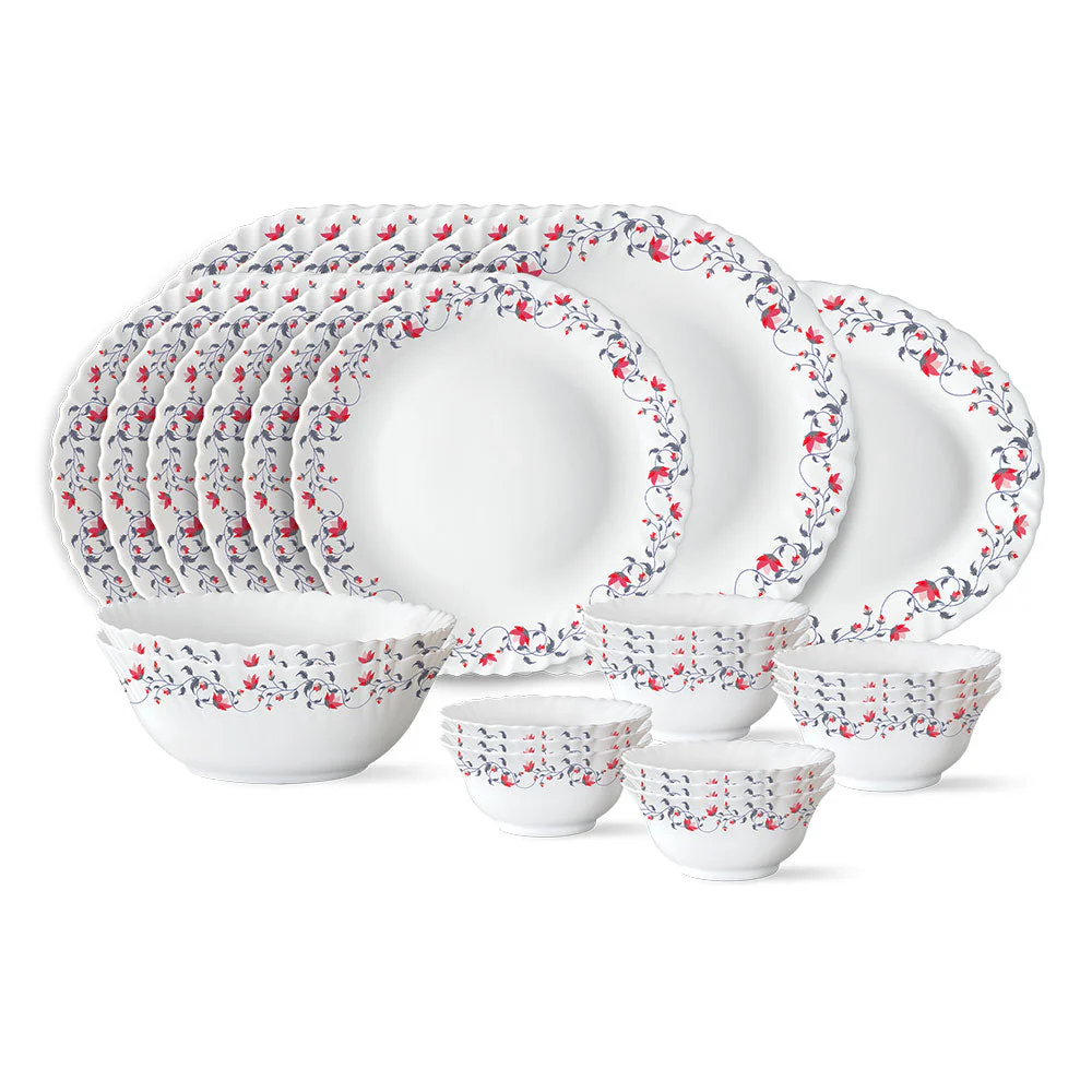 Larah by Borosil Pentas Dinner Set, 13 pc