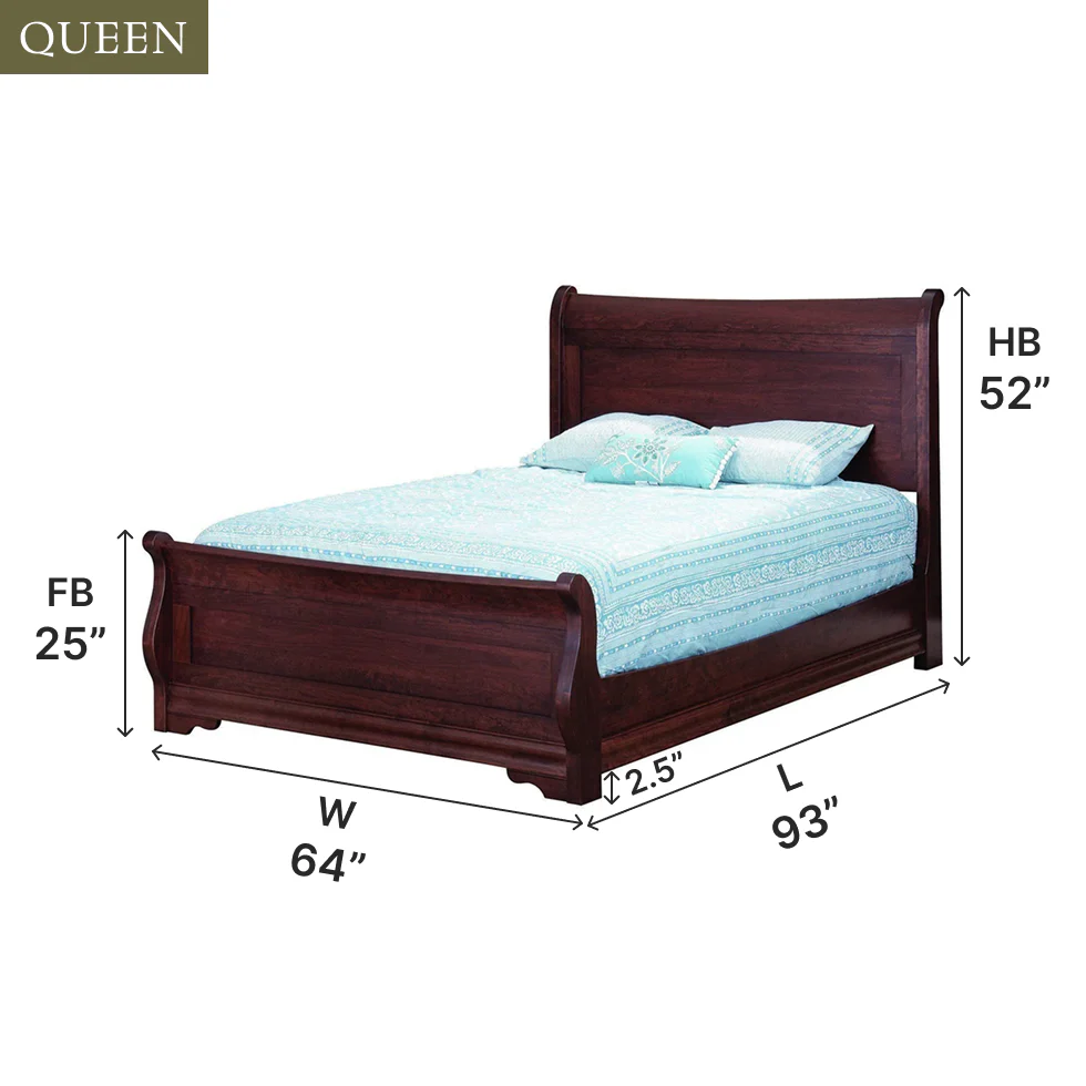 Amish Luxembourg Bed