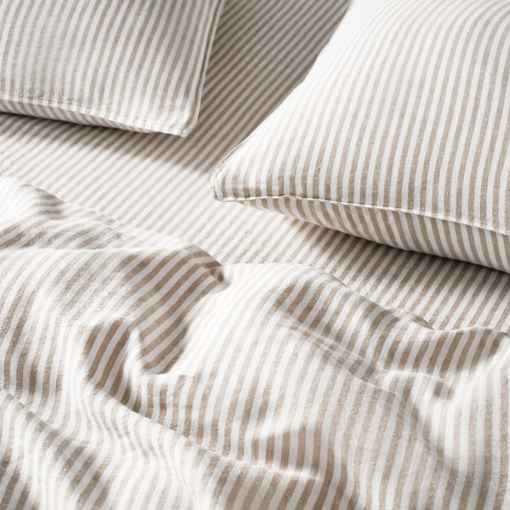 Washed European Linen Pillowcase Set