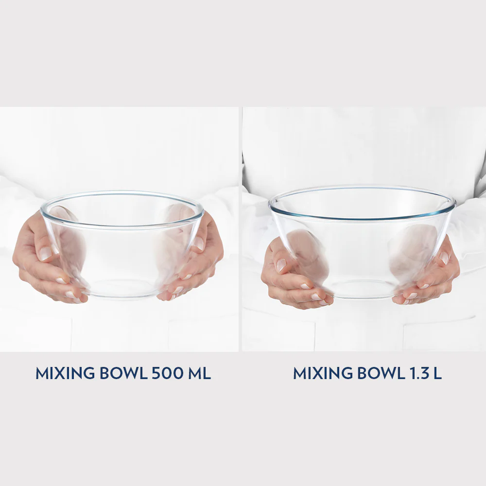 Borosil Mixing & Serving Bowl Set of 2