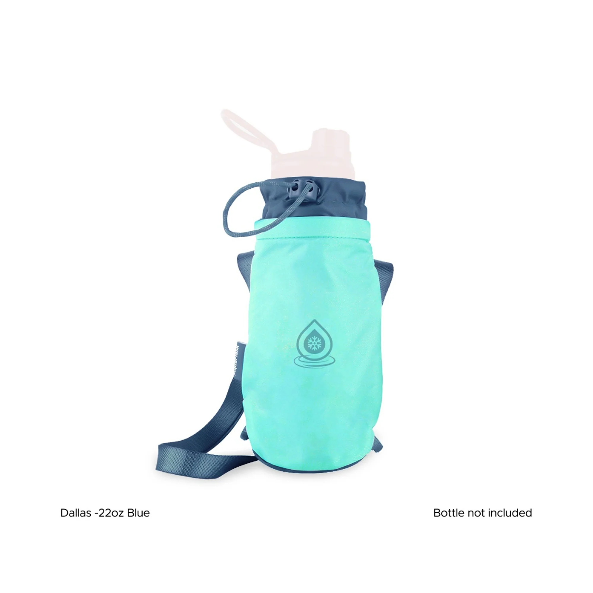 Aquaflask 650ml Dallas Bottle Bag Blue