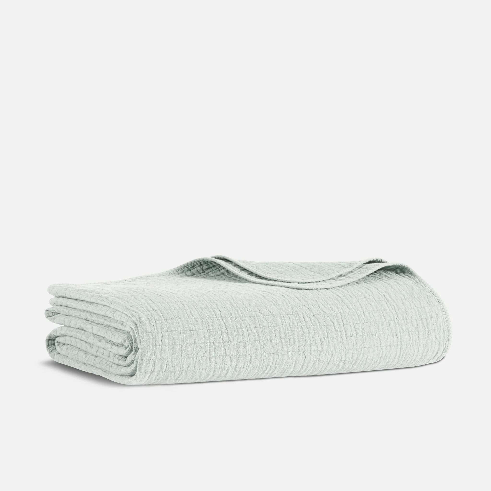Lightweight Grid Cotton Bed Blanket - Last Call