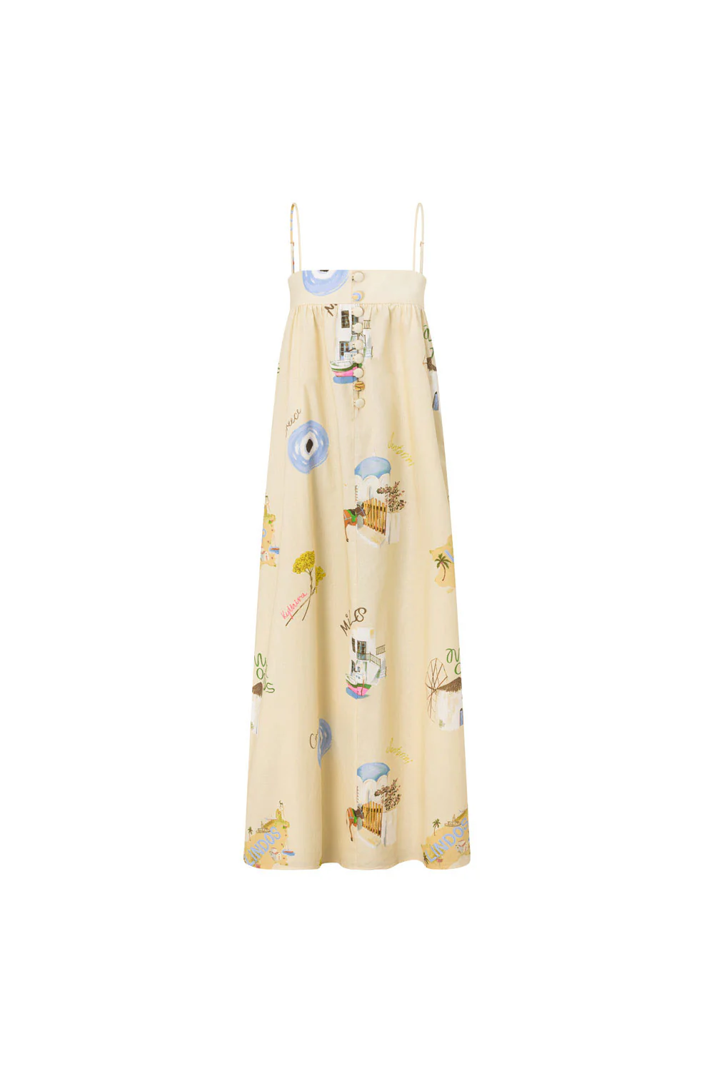 SAMPLE-Ida Dress - Isles Of Greece