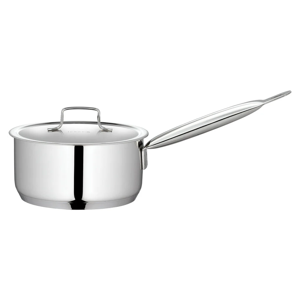 Borosil Cookfresh SS Saucepan + Lid, 2.2L