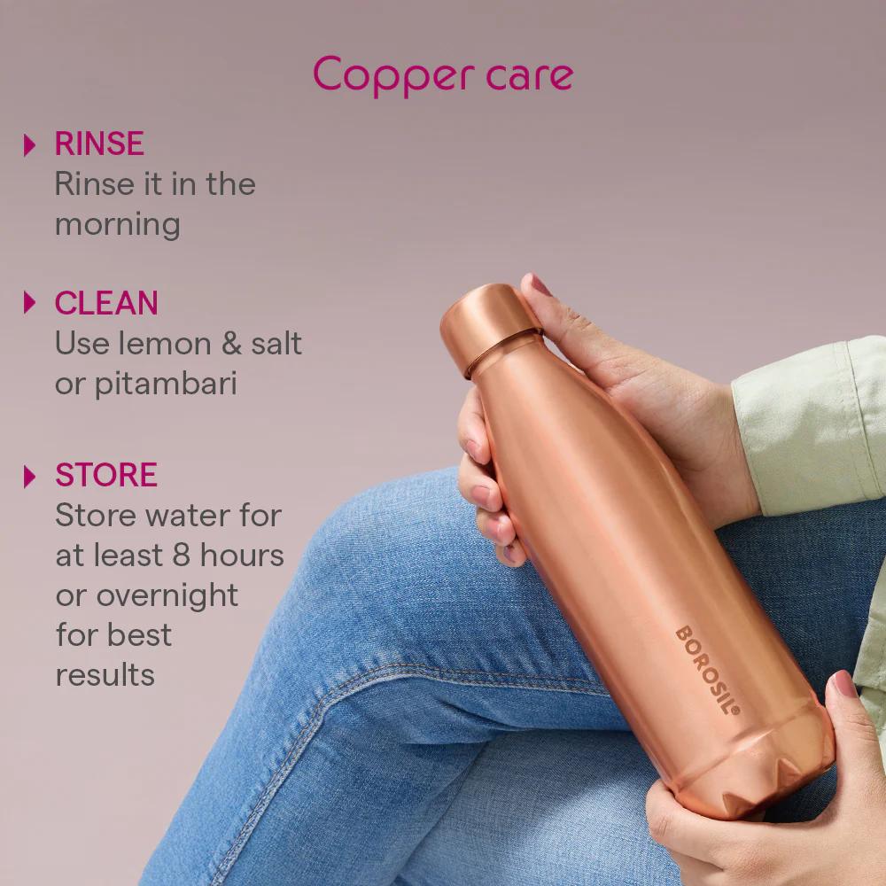 Canvas-Plain Copper Bottle