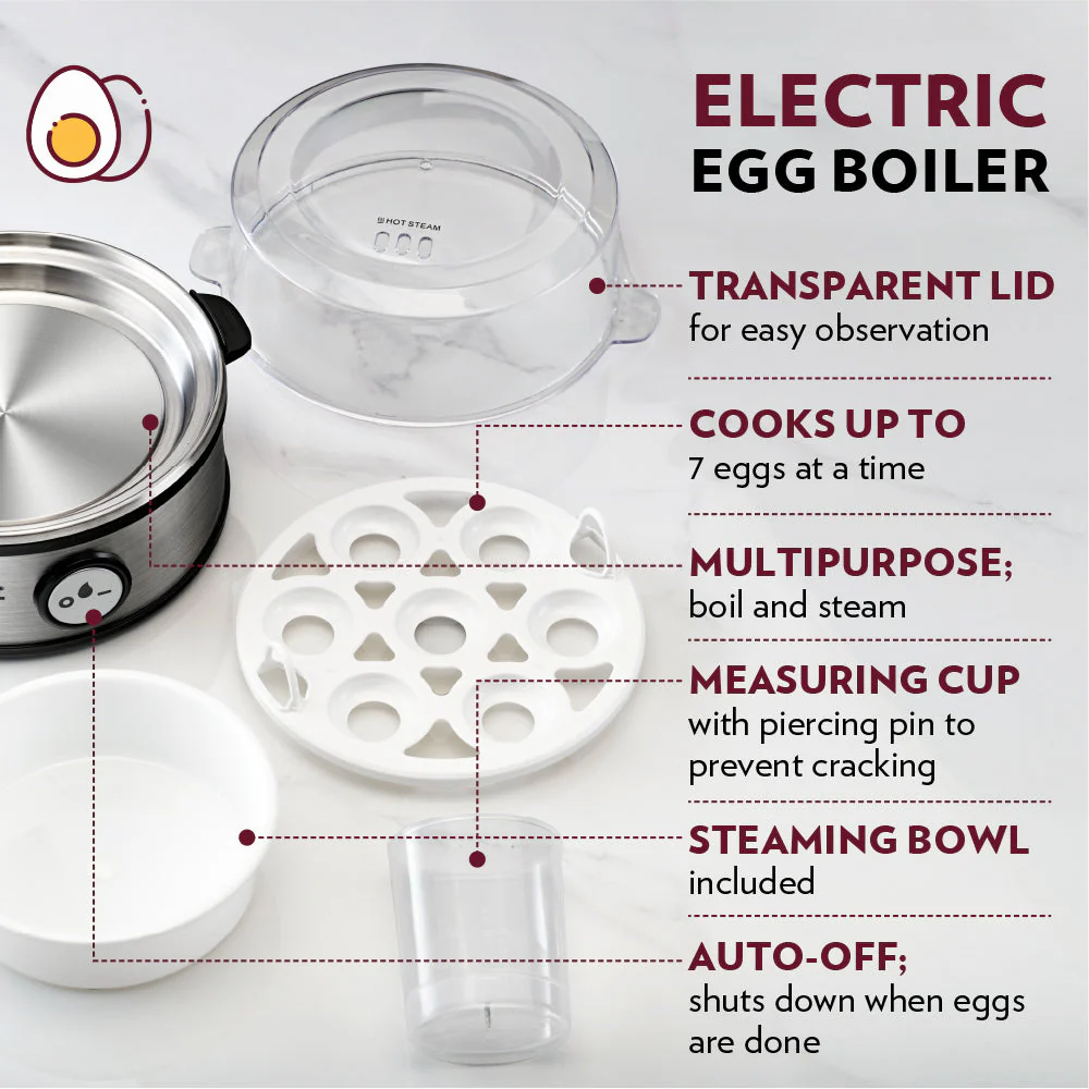 Borosil Electric Egg Boiler