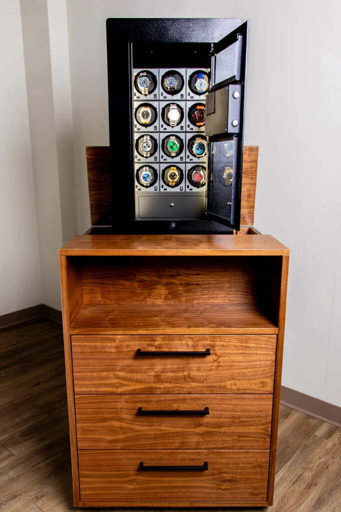 BlumSafe Concealment Cabinet with Hidden Safe