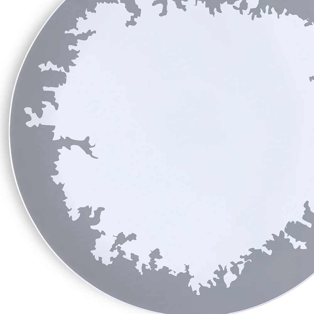 Larah by Borosil Silver Luna Dinner Set, 21 pc