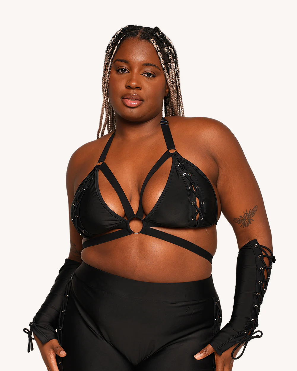 Code Black Top with Sleeves