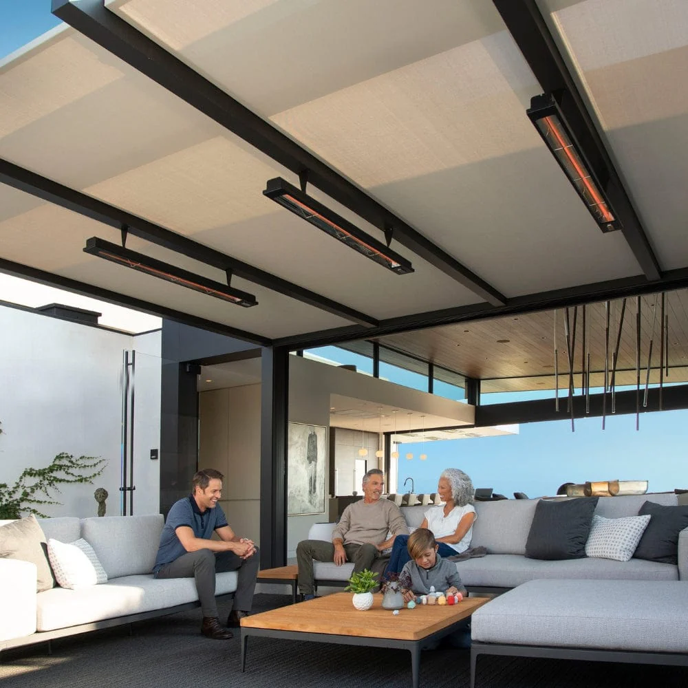 Infratech 29.5-In SL Series 1600W Black Patio Heater 120V