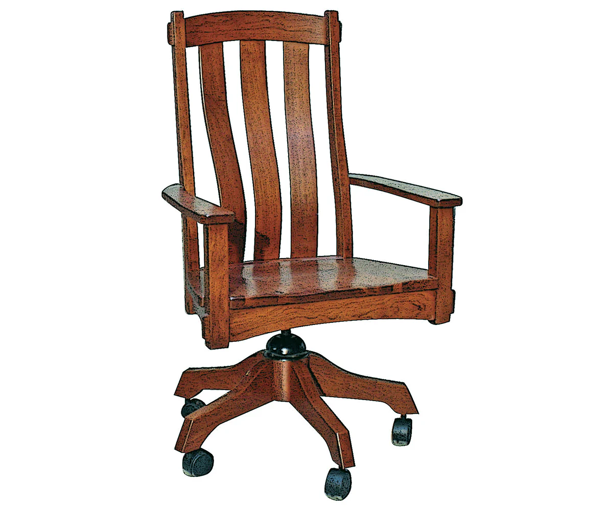 Amish Monarch Desk Chair