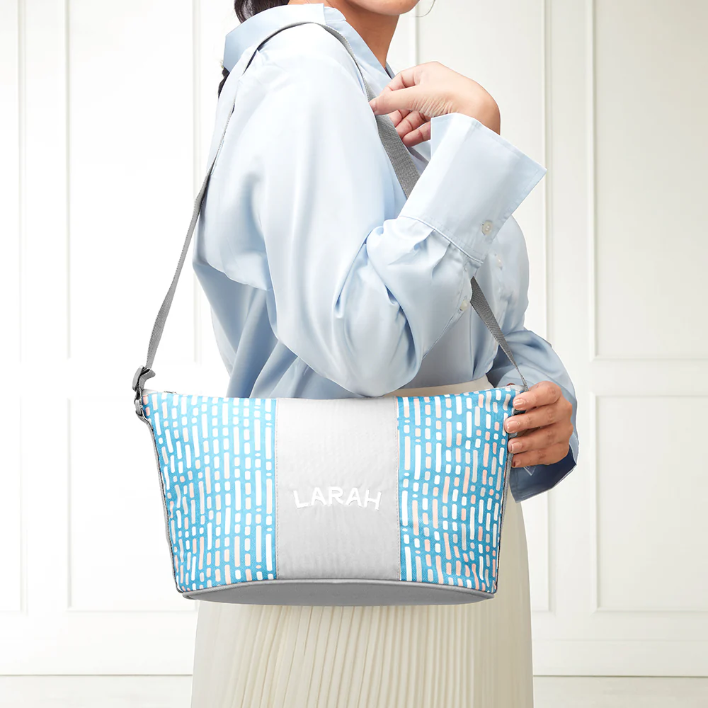 Larah Vogue Daisy Glass Lunchbox, Set of 4