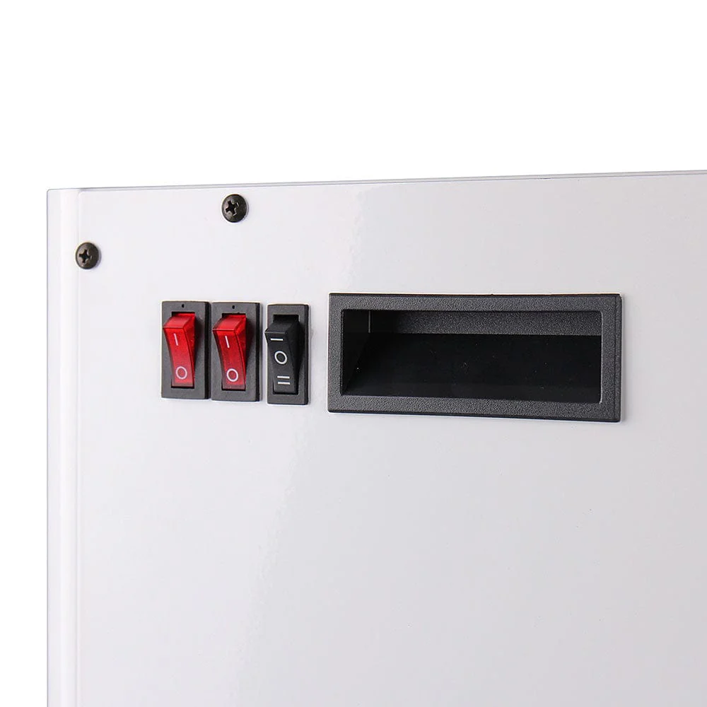 Caesar Fireplace Luxury Mini Freestanding Heater in White