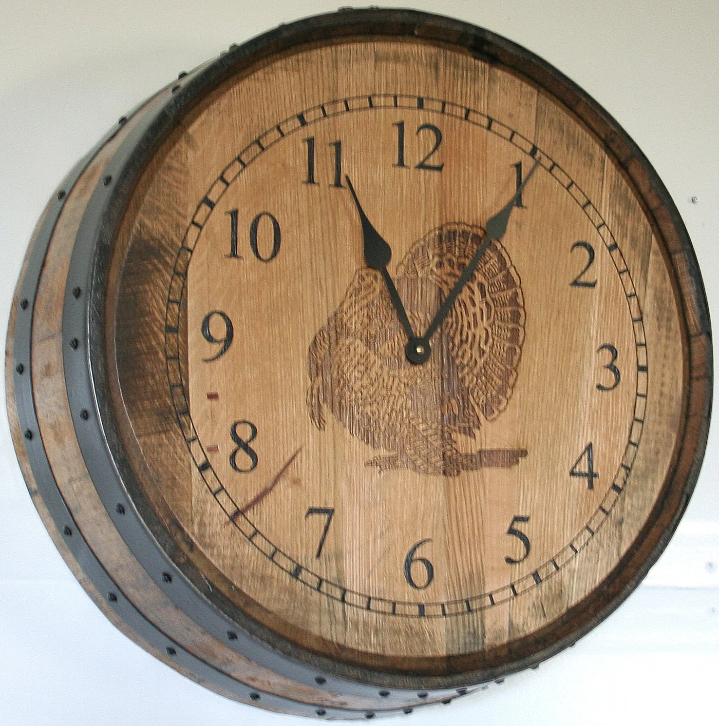Amish Barrel Wall Clock