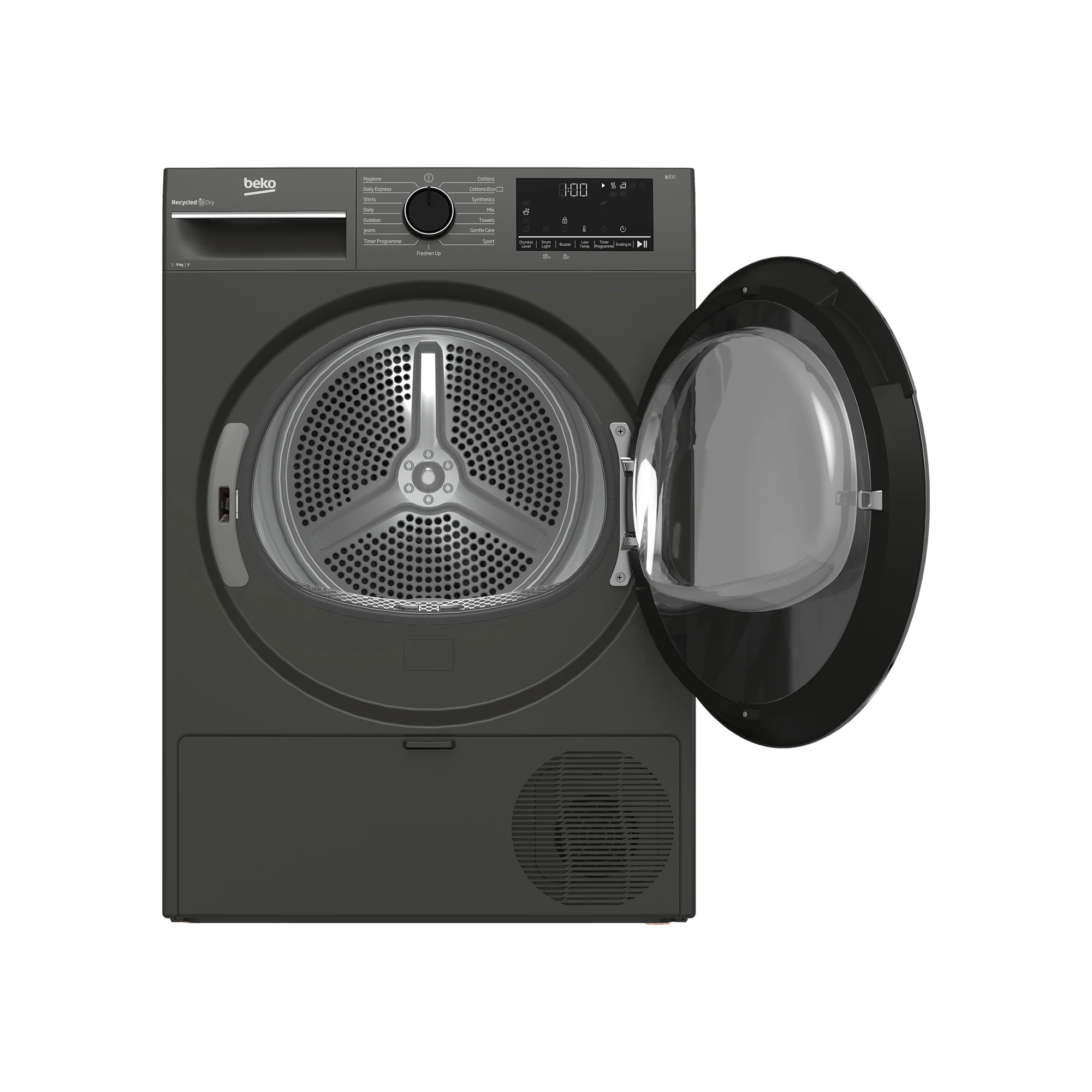 Beko 9kg Condenser Tumble Dryer Twilight Grey