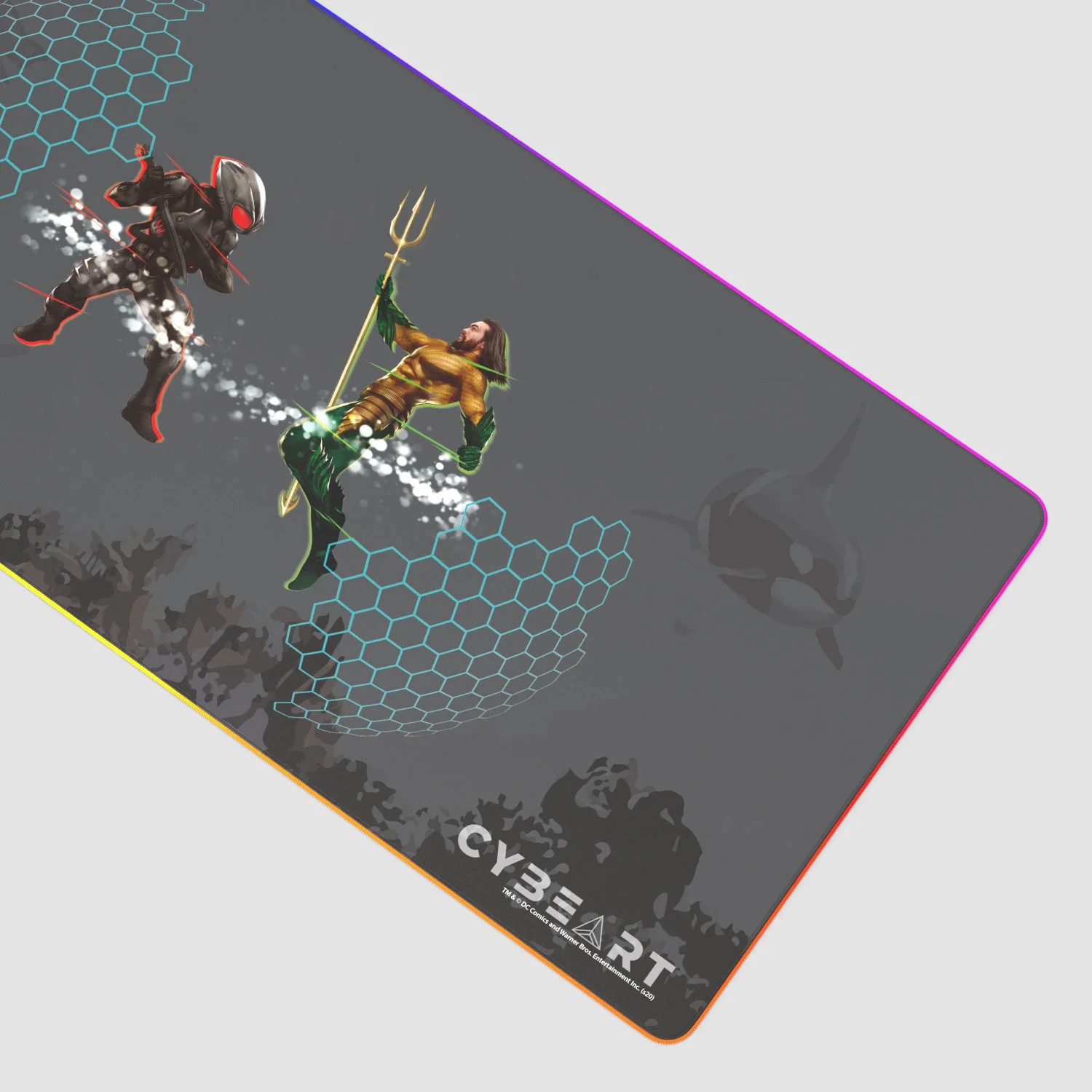 Aquaman Vs. Black Manta Gaming Mouse Pad