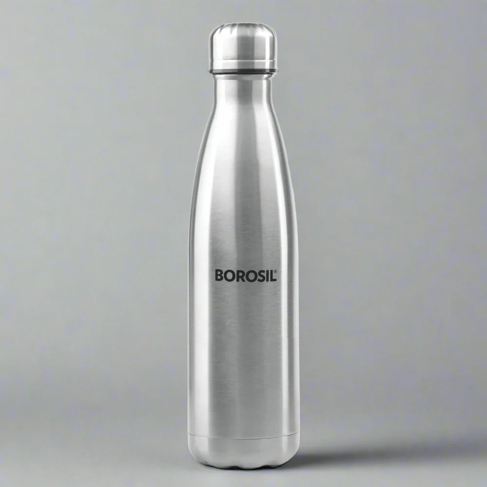 Borosil Bolt Double Wall Bottle-CP
