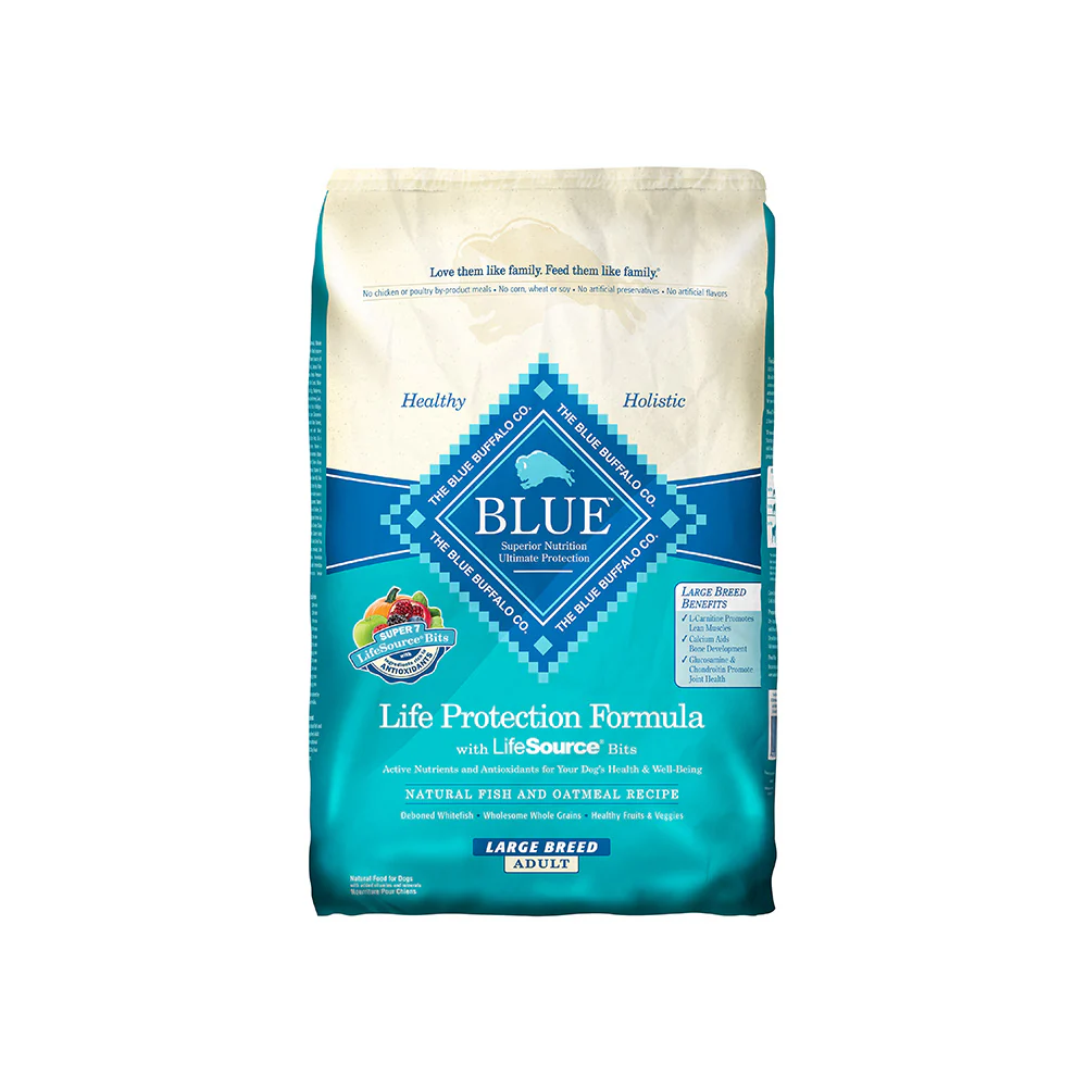 Blue Buffalo® Life Protection Formula® Fish & Oatmeal Recipe Large Breed Adult Dog Food 30 Lbs